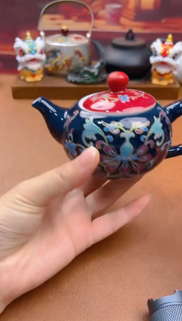 陶瓷茶具摆件旅行套组