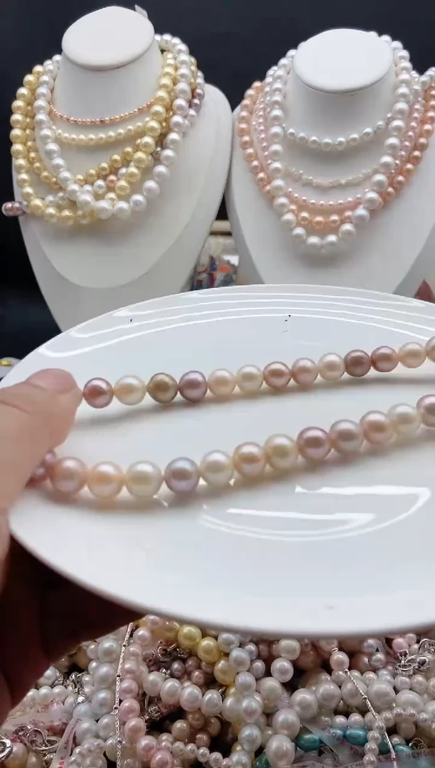 【闪购商品】淡水珍珠颈饰未镶嵌1