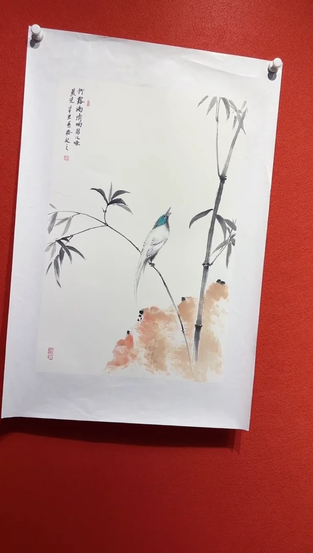 国画秦燕格国画手绘作品Y9