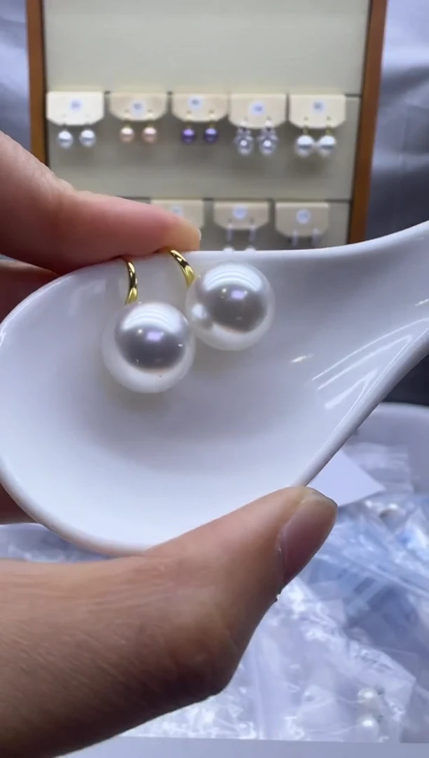 未镶嵌耳饰淡水珍珠098