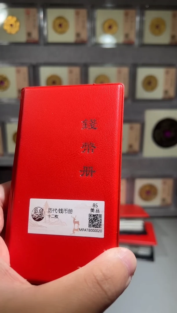 铜带评级 历代钱币册 共12枚 同分择优发