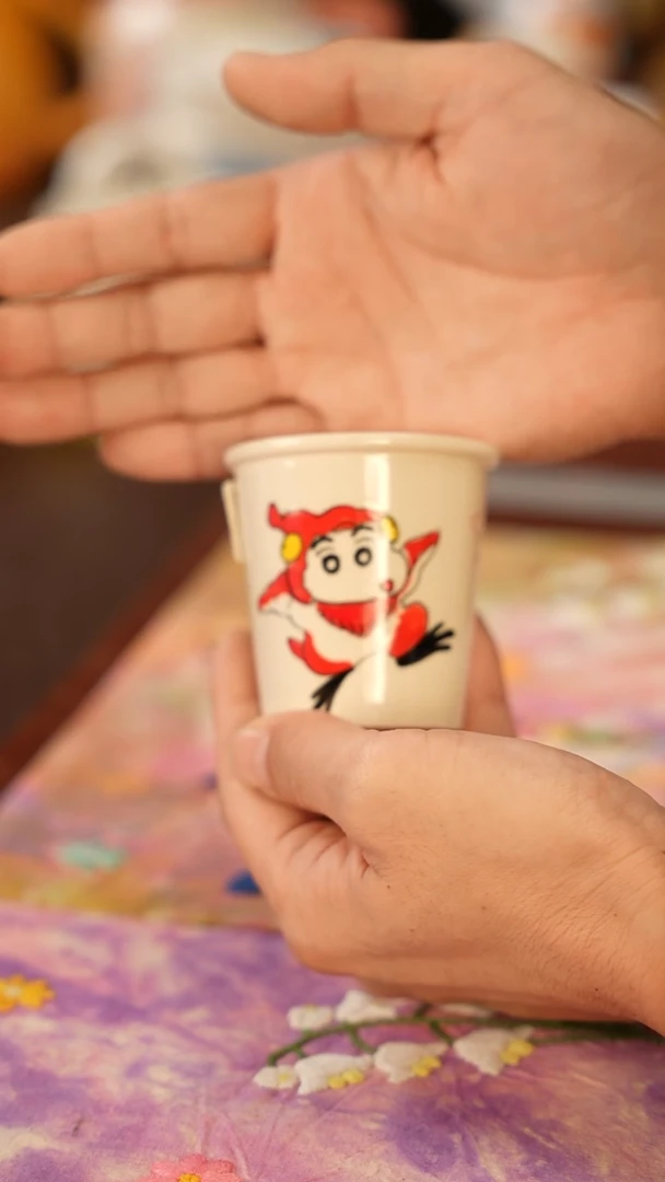 摆件三生有泥景德镇杯