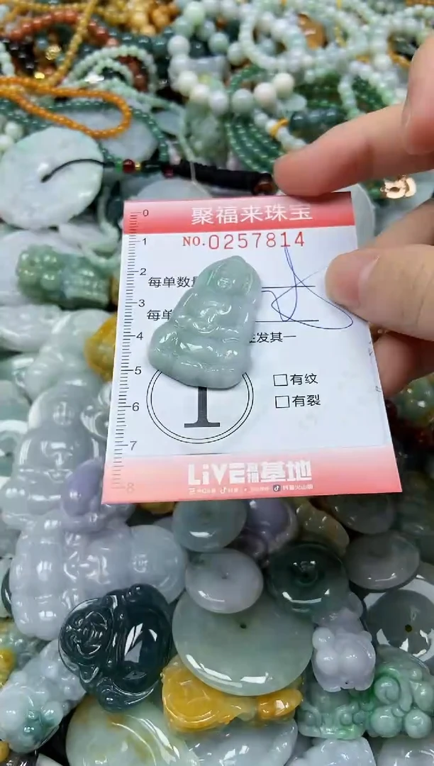 未镶嵌挂件翡翠闪购0257814