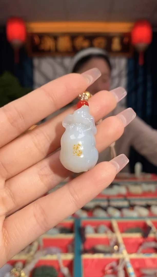 【闪购商品】和田玉颈饰未镶嵌牛