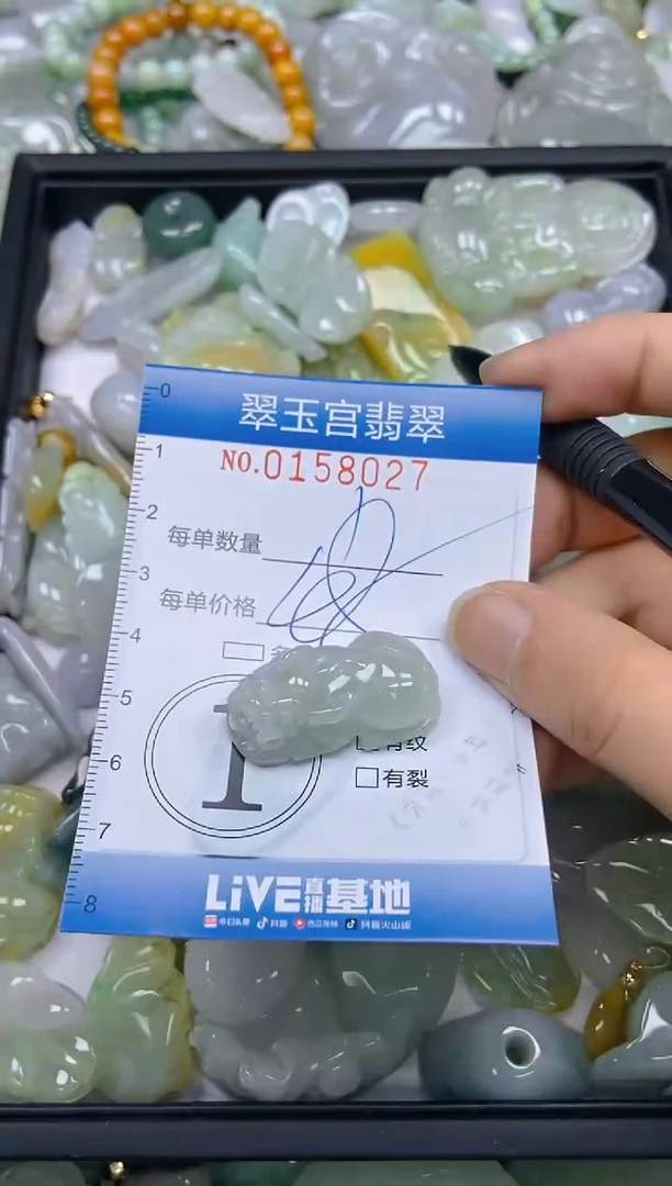 翡翠未镶嵌颈饰闪购0158027