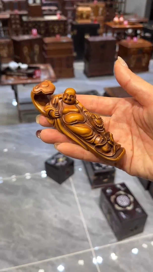 木小叶黄杨 手把件