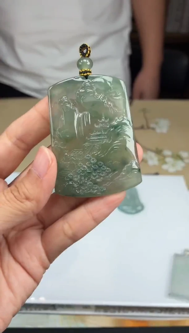 未镶嵌定制翡翠大**痕11-14HDJT0197126