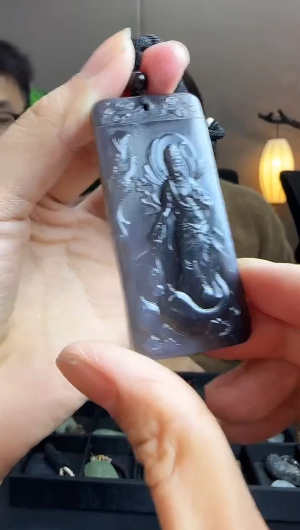 吊坠(不含链)未镶嵌和田玉JJD1221106多样性发一