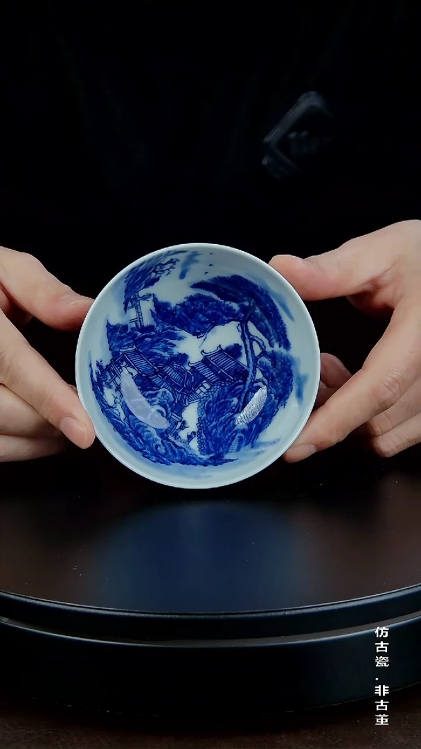 摆件陶水****道景德镇陶瓷艺术国鉴推荐