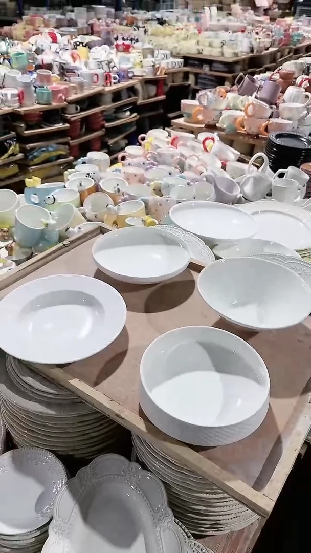 【闪购商品】瓷片4件套 微瑕凑满20元包邮