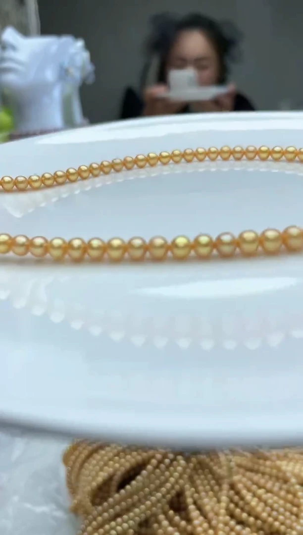 金色项链            4-5mm