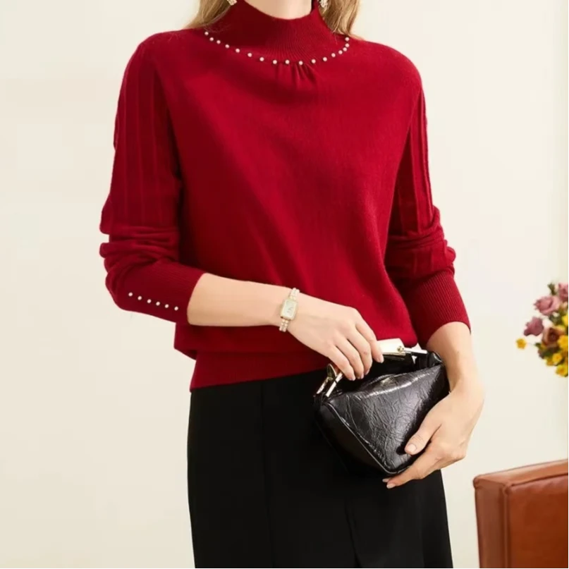 【100%绵羊毛】女式羊毛衫24DAK0843