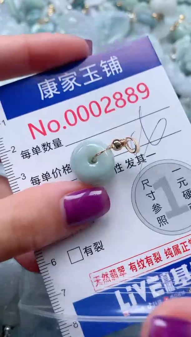 颈饰未镶嵌翡翠2889