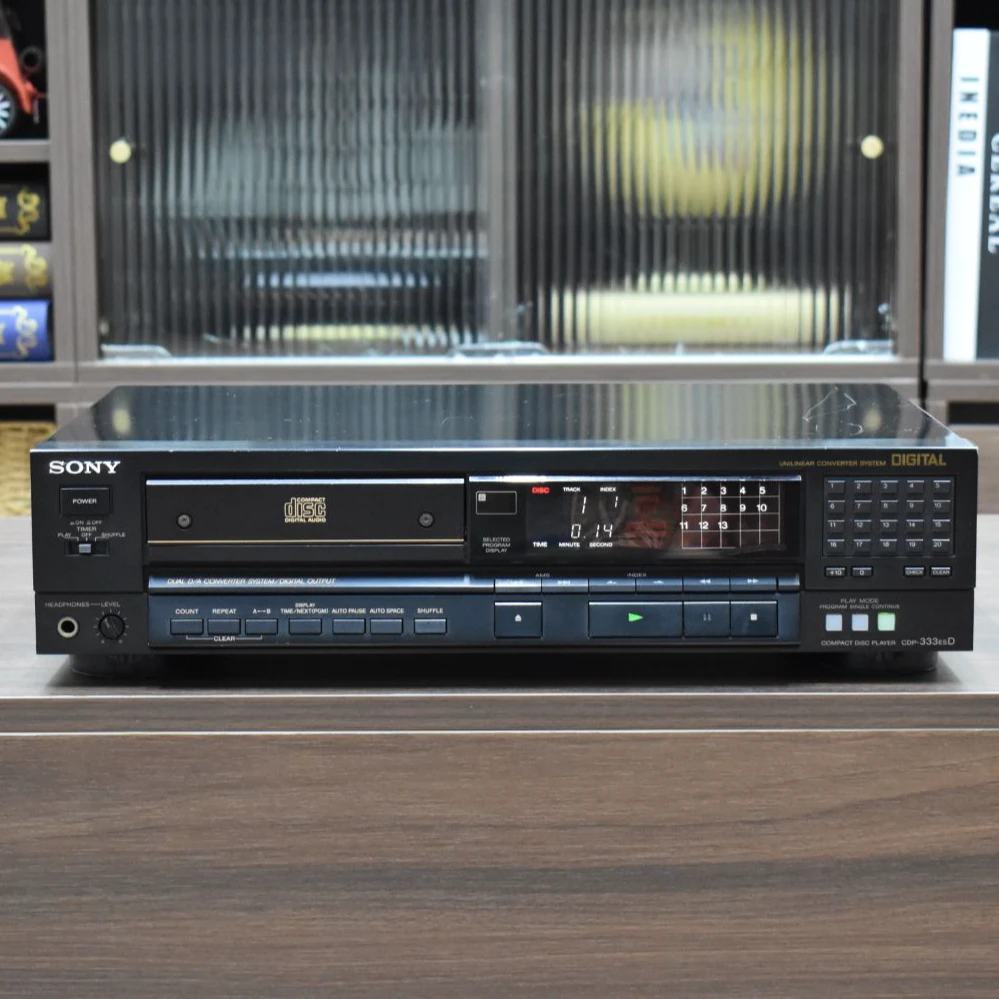 贝达诗 二手SonyCDP-333ESD HIFI发烧CD机播放机100V