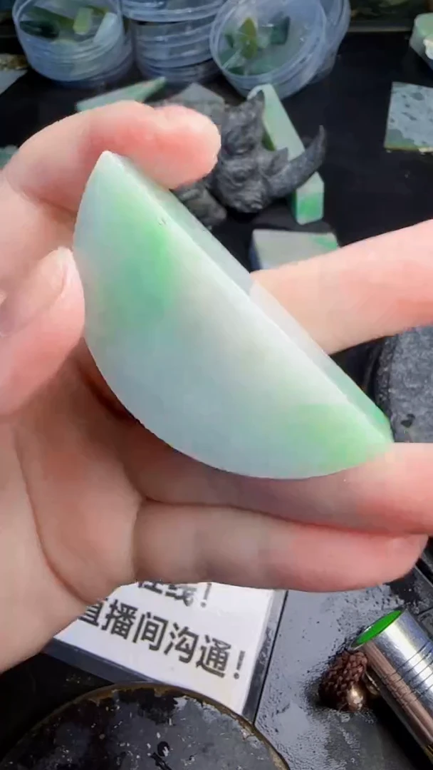 未镶嵌挂件翡翠天然翡翠047