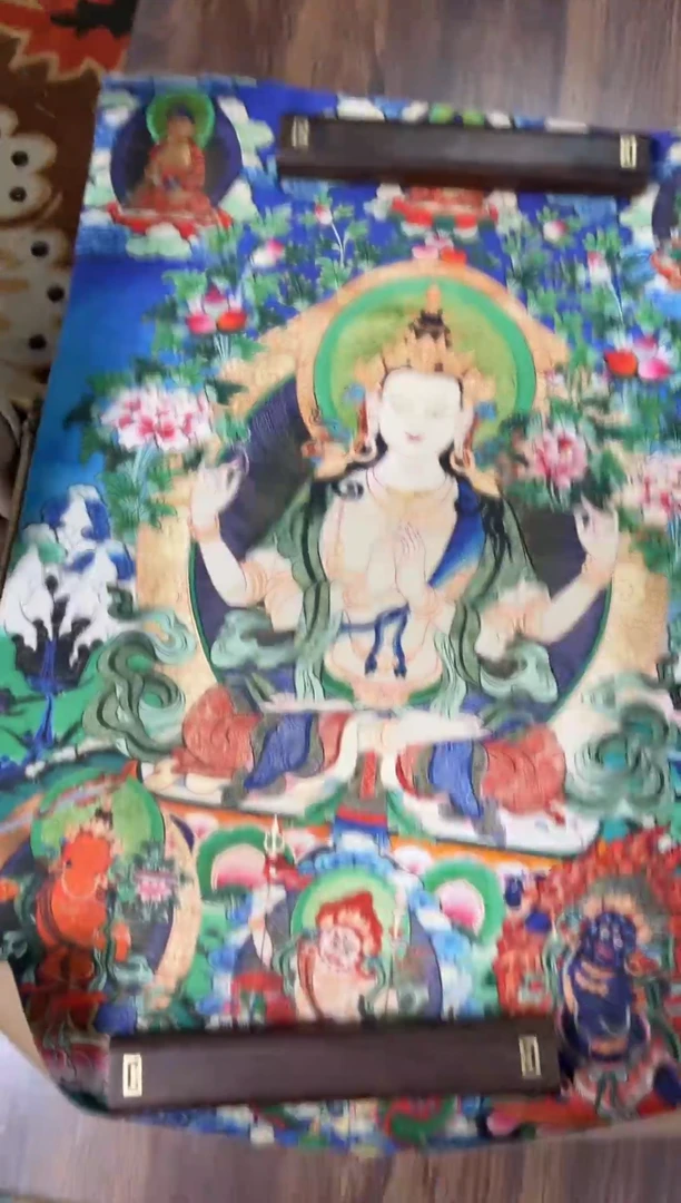 卷轴画晓晓的唐卡tk16