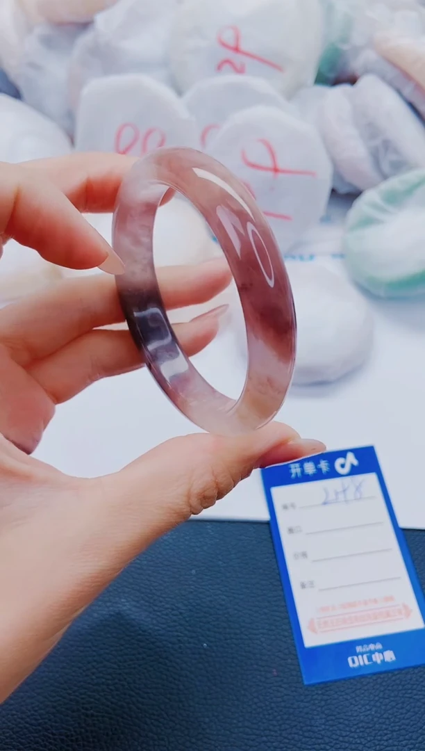 石英质玉手镯未镶嵌L198-56-55
