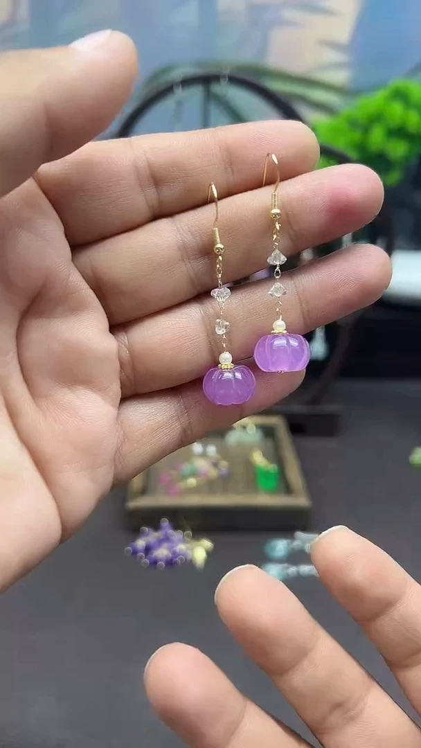 未镶嵌耳饰玛瑙/玉髓202