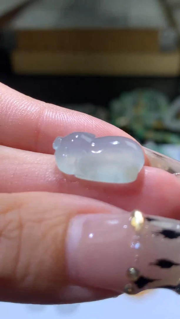 未镶嵌定制翡翠毛货  16.5-10.8-5.5