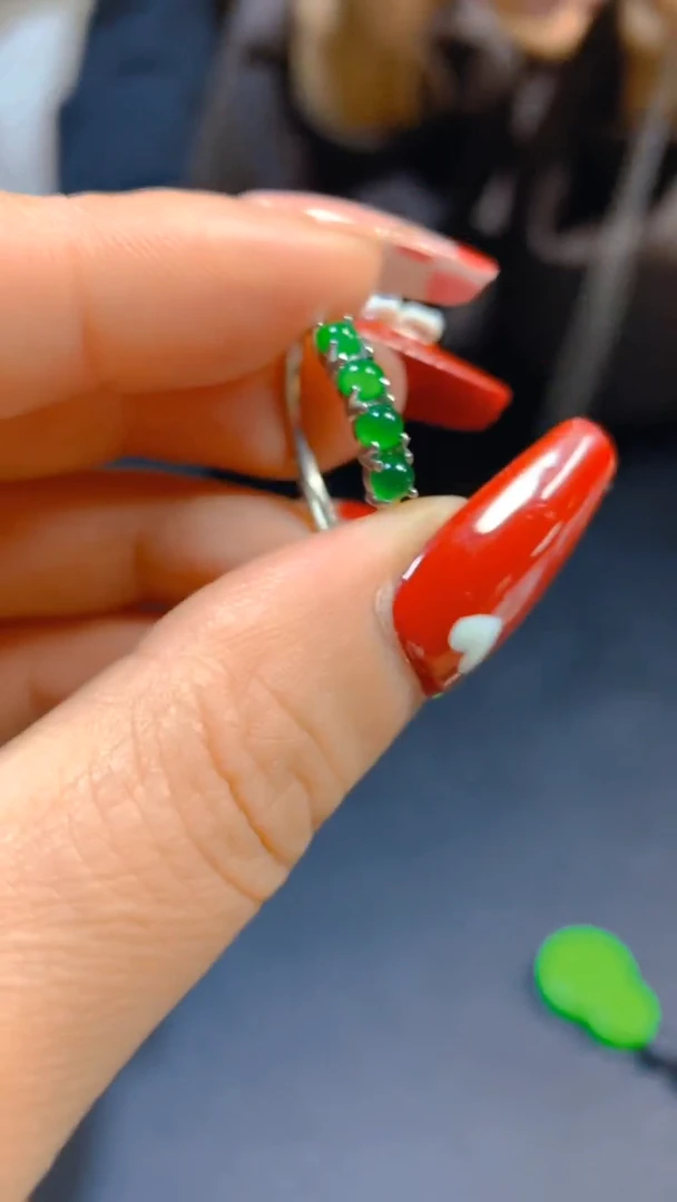 【闪购商品】翡翠戒指未镶嵌0531704027多样性发一