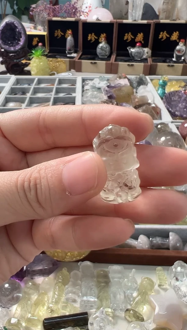 未镶嵌珠宝半成品水晶M395 多样性发一