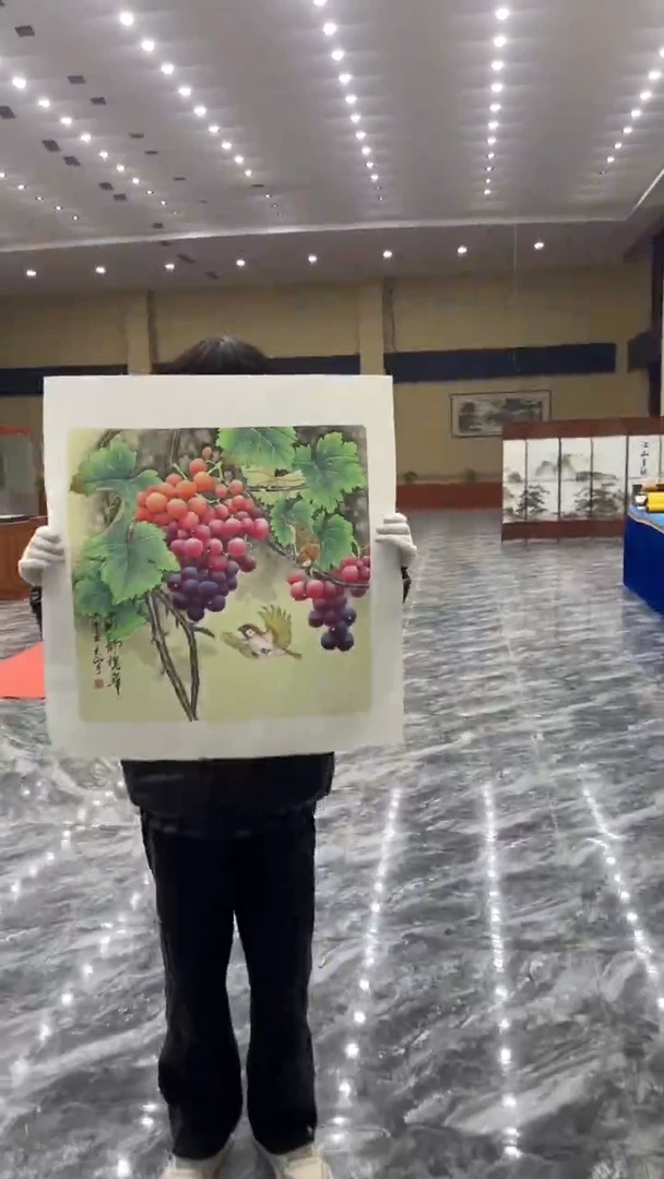 【闪购商品】国画身体原因老师作品