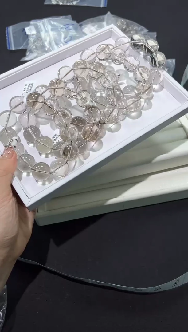 水晶手链未镶嵌72f多样性发其一【条】默认微瑕19mm