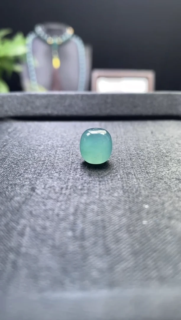 未镶嵌手链翡翠散珠卡10mm左右老型珠