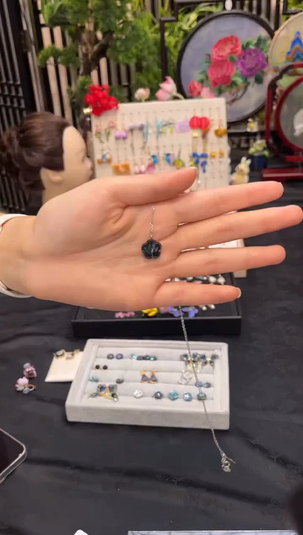 织绣柠****⁶非遗手工苏绣饰品
