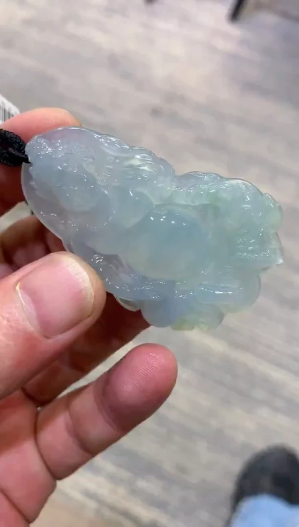 颈饰未镶嵌翡翠天然A货翡翠