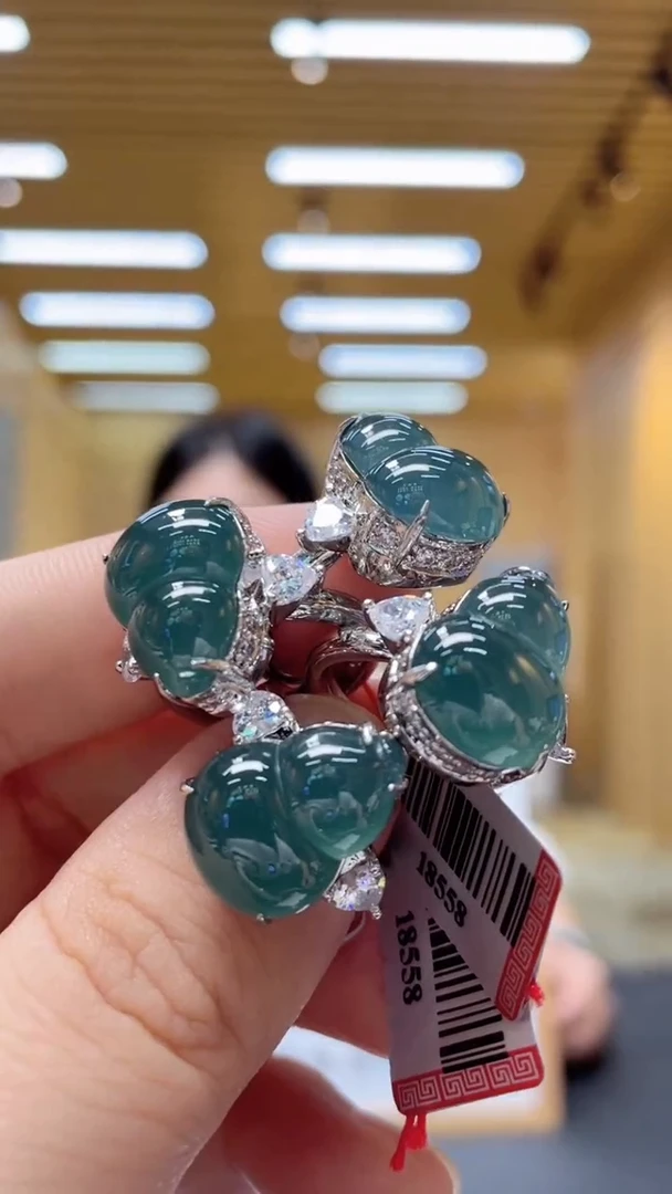 翡翠戒指未镶嵌多样性发货（只发一件）x22