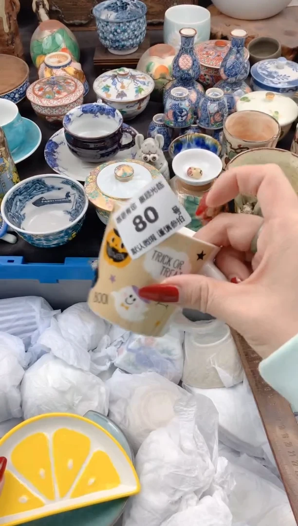 【闪购商品】瓷片80号九姑娘工艺品瓷器