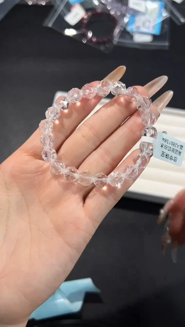 未镶嵌手串水晶91b多样性发其一【1条】默认微瑕