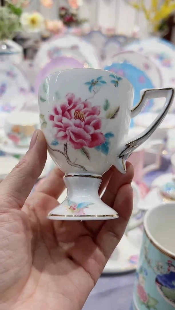 【闪购商品】骨瓷迷你高脚杯150ml