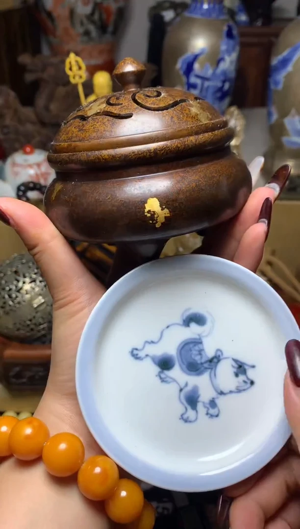 紫砂盖碗瓷器默认微瑕瓷器