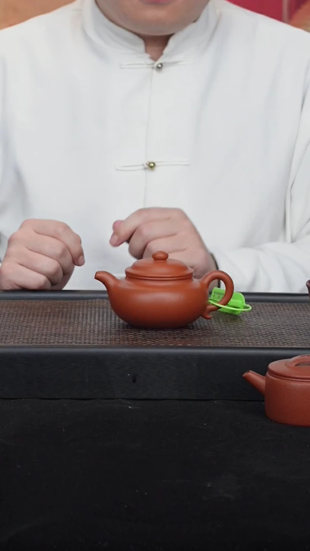 【闪购商品】-宜兴紫砂原矿龙山朱砂仿古全手