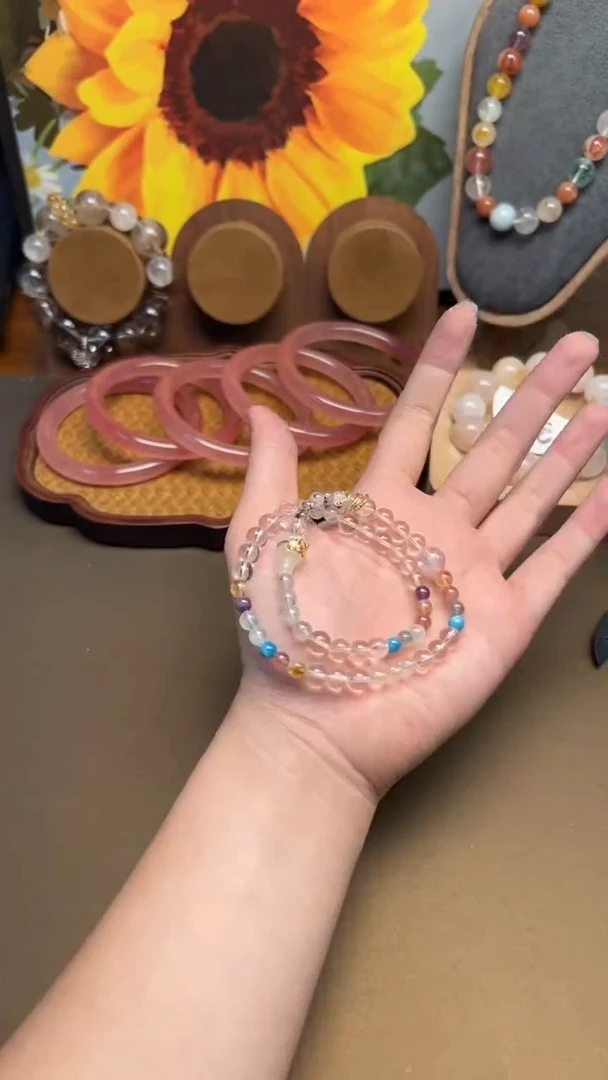 未镶嵌手链水晶1