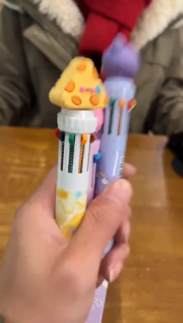LX 十色圆珠笔3支装