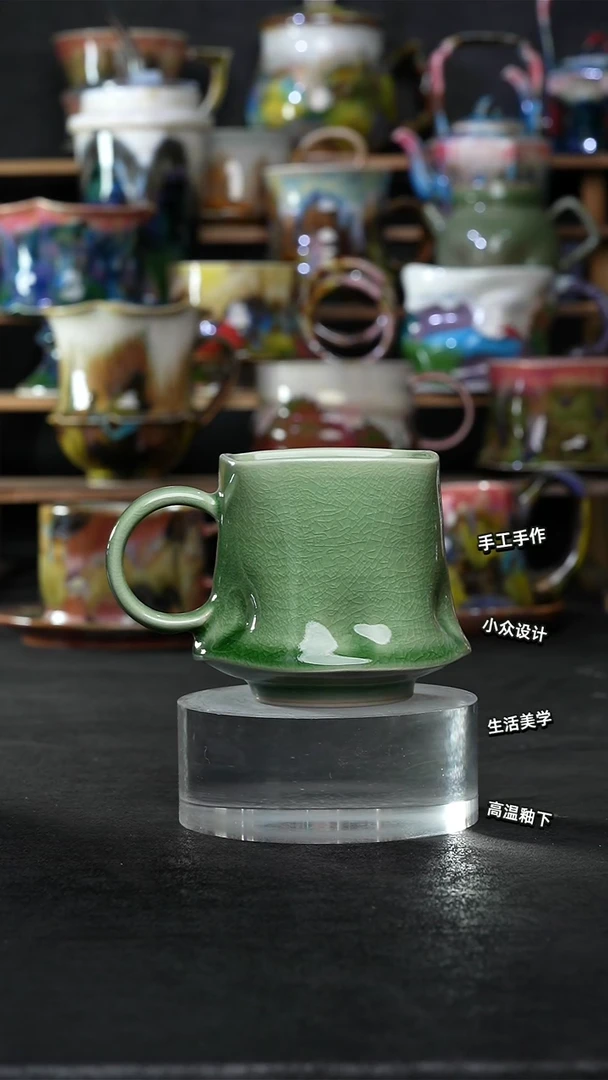 设计师款景德镇森涩手创陶瓷（食品级）706