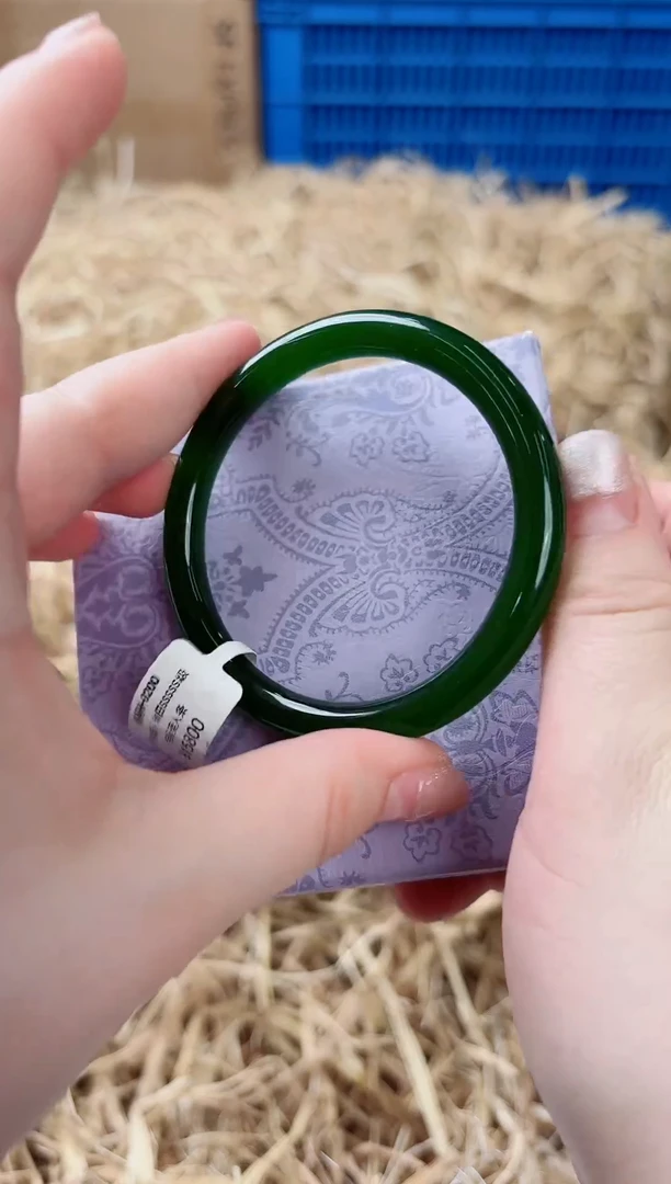 未镶嵌手镯石英质玉H-0200-58