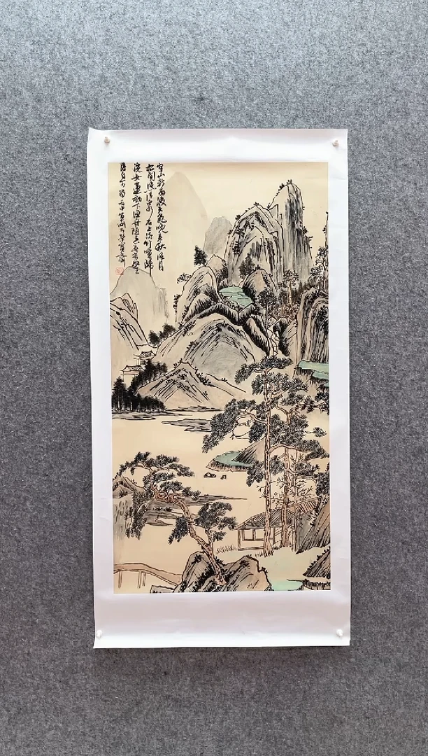 国画长城丹青书画院陈老师精品画作