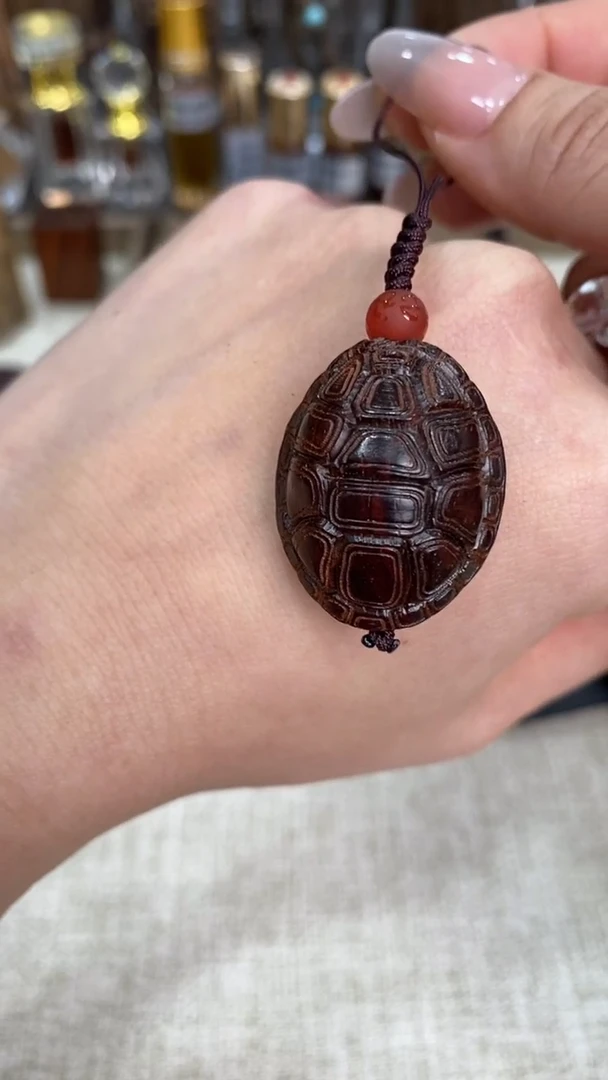 吊坠小叶紫檀印度小叶紫檀 富甲 挂件