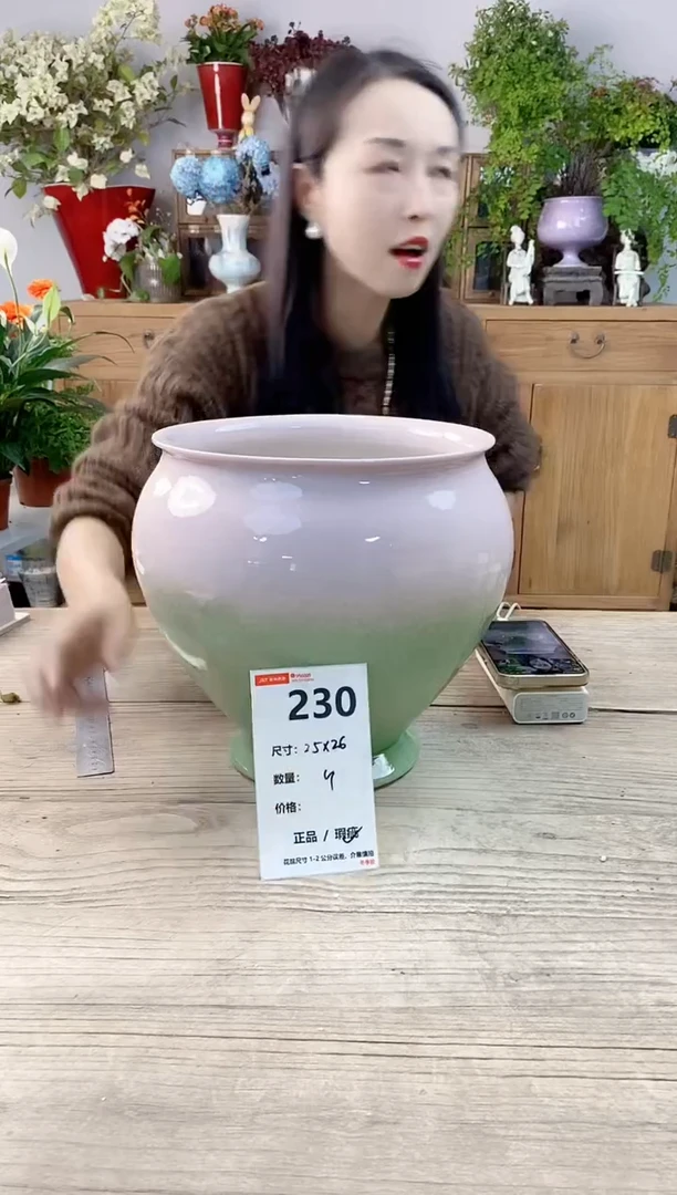 小玩子花盆直播号230