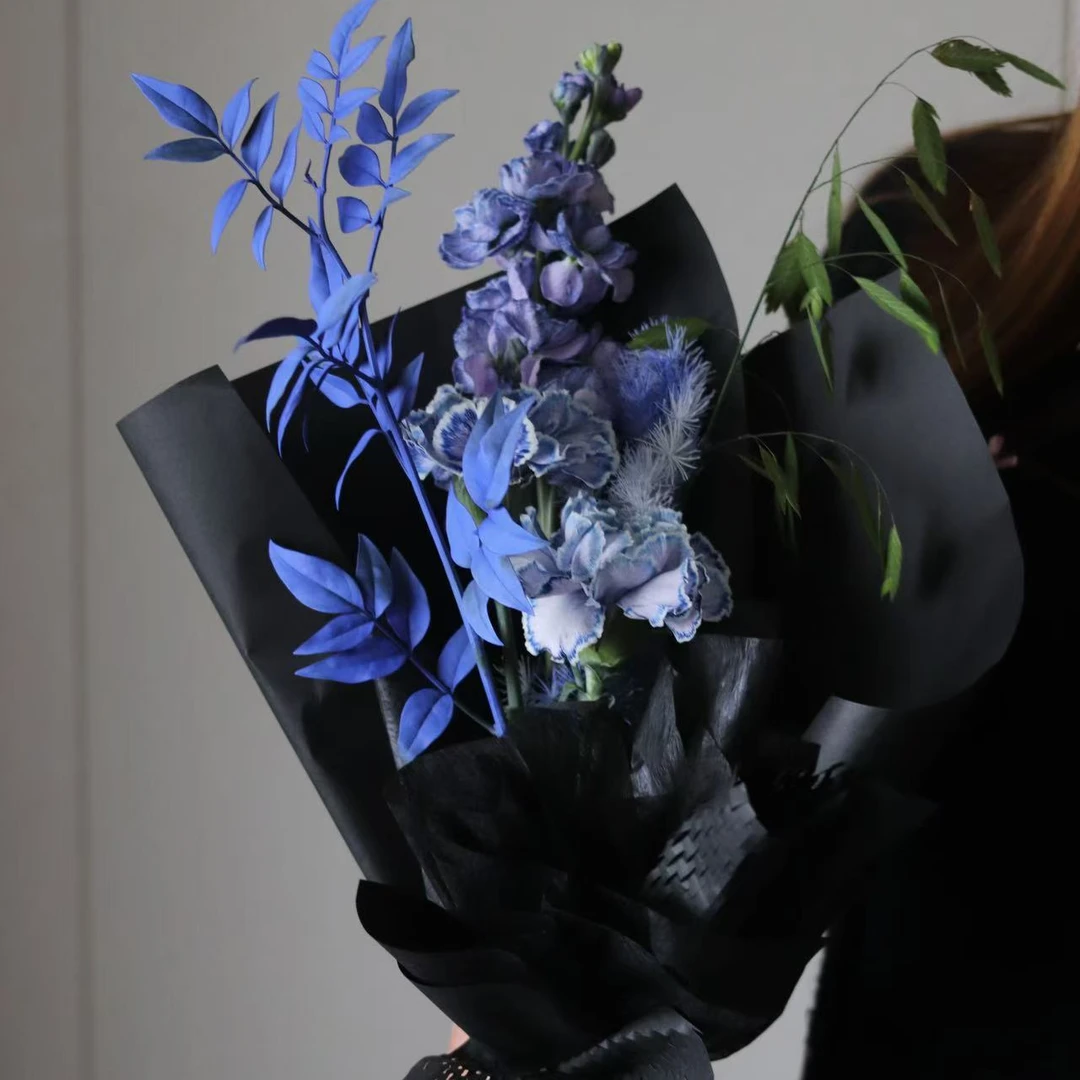 蓝色海洋精致小花束