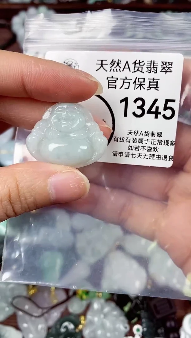 【闪购商品】翡翠颈饰未镶嵌天然A货翡翠1345