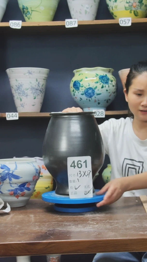 陶瓷景德镇花盆461