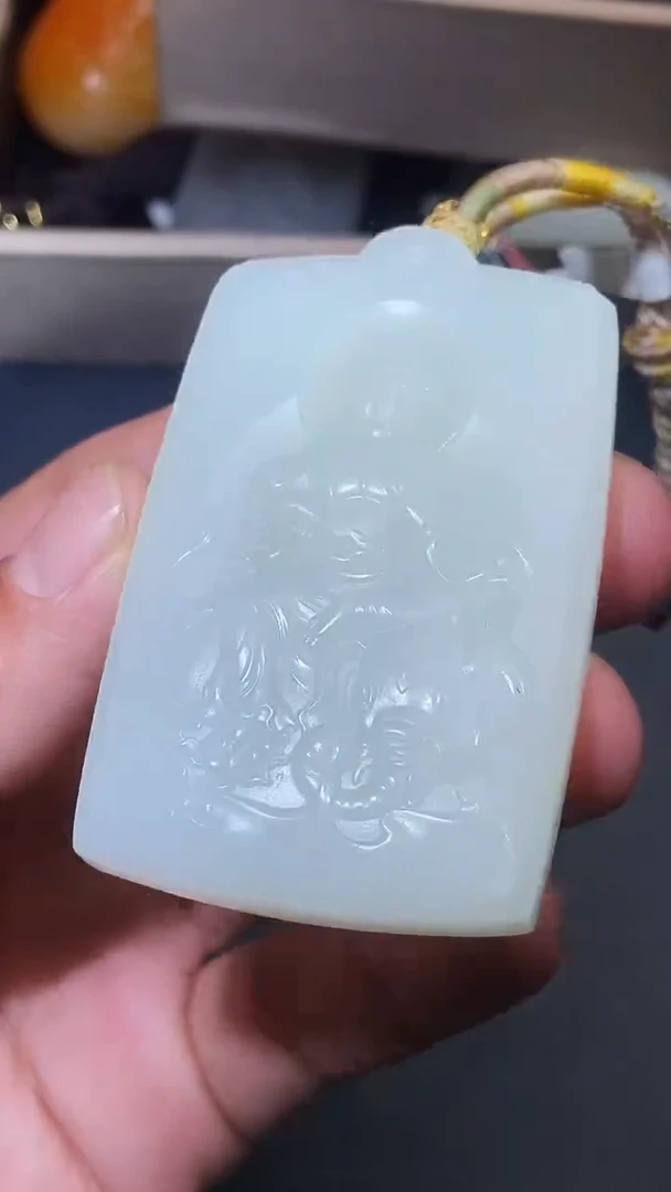 和田玉未镶嵌颈饰HX