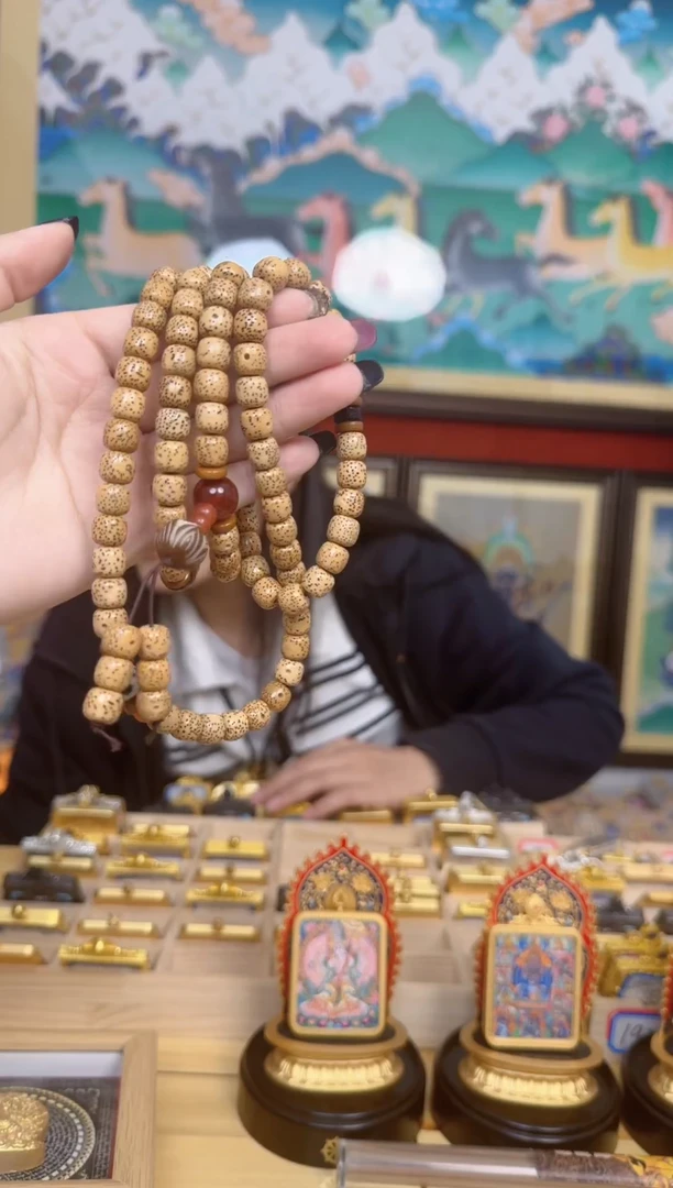 吊坠手串-热贡纯手绘-刀刀