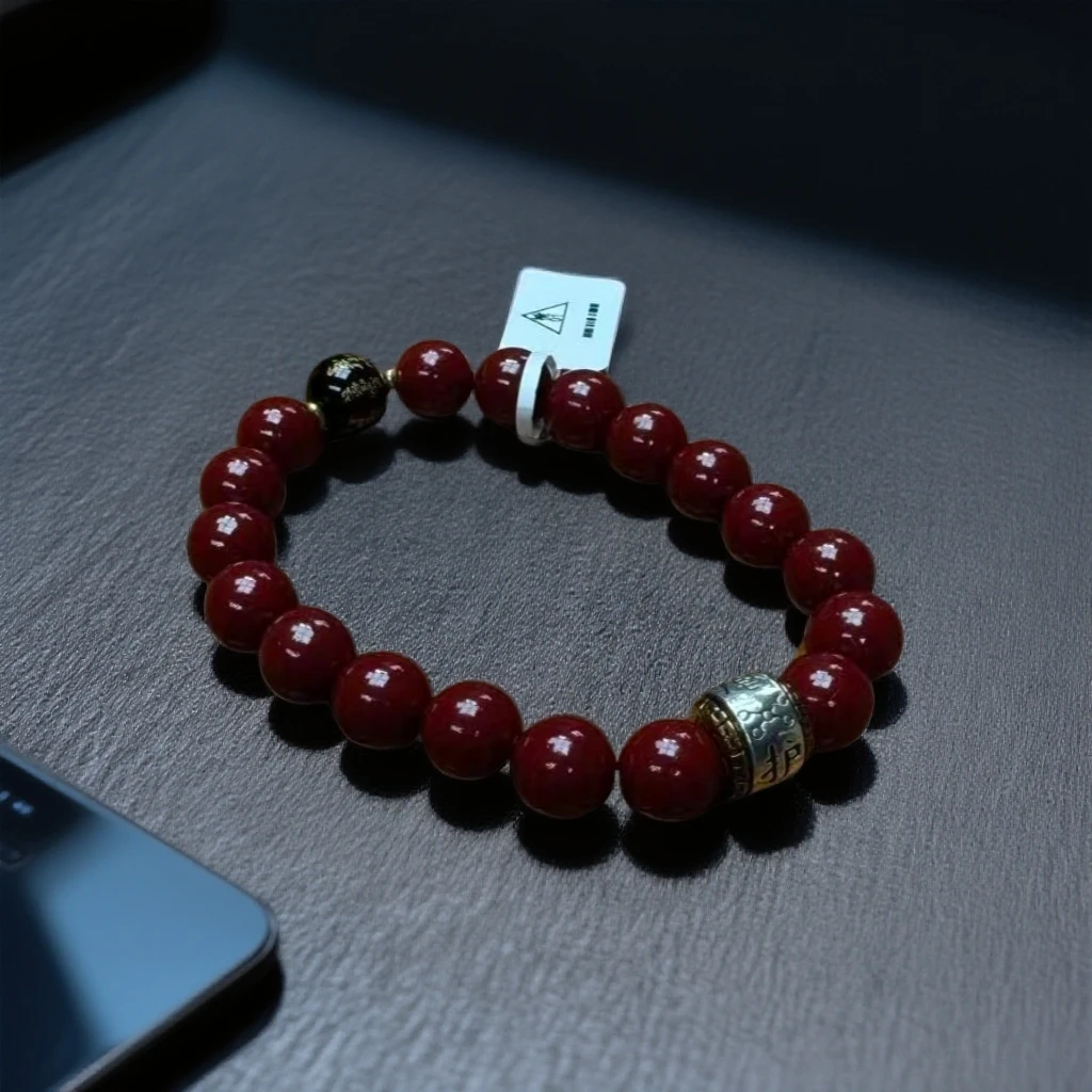 天然辰砂天师赐福单圈朱砂309【全新带礼袋发货】