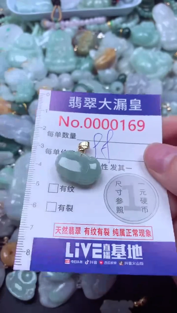吊坠(不含链)未镶嵌翡翠169